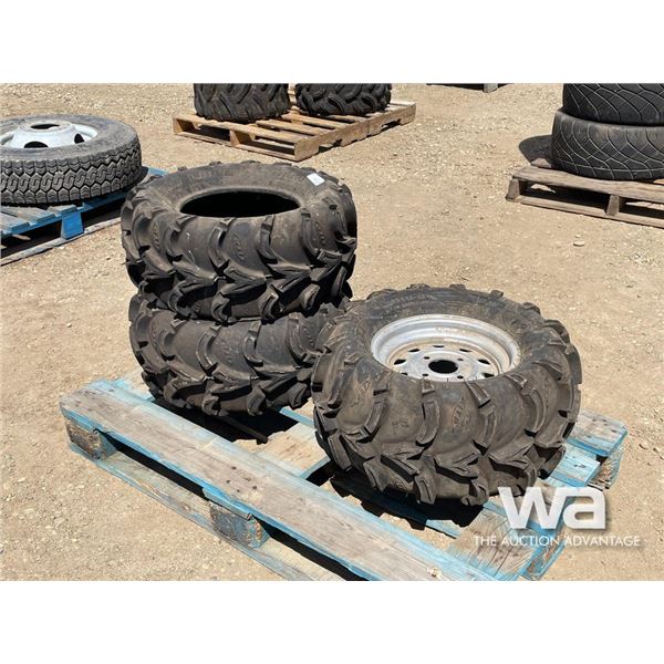 (3) MUD LITE ITP ATV TIRES