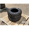 Image 3 : (2) 27X9.00R14 MAXXIS TIRES