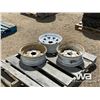 Image 2 : (3) 5 BOLT RIMS