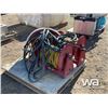 Image 3 : (3) VARIOUS LENGTH HOSE REELS, QTY. OF HOSE