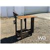 Image 2 : 41 IN. CUSTOM STEEL WORKBENCH WITH VISE GRIP