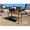 Image 1 : 5 FT. CUSTOM WORKBENCH WITH VISE GRIP