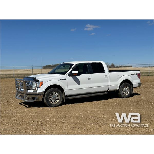 2012 FORD F-150 LARIAT CREW CAB PICKUP
