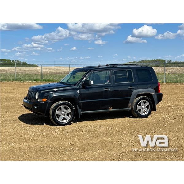 2008 JEEP PATRIOT SPORTS UTILITY VEHICLE