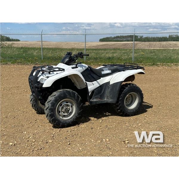 2009 HONDA 420 4WD ATV