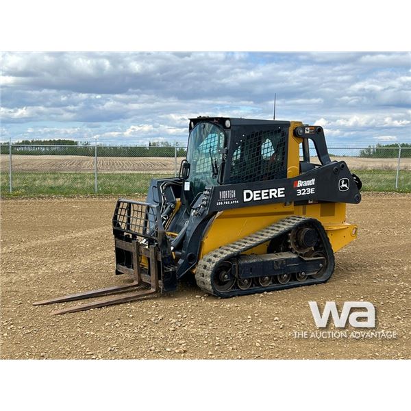 2017 JOHN DEERE 323E COMPACT TRACK LOADER