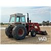 Image 3 : 1969 IHC 1456 2WD TRACTOR & FEL