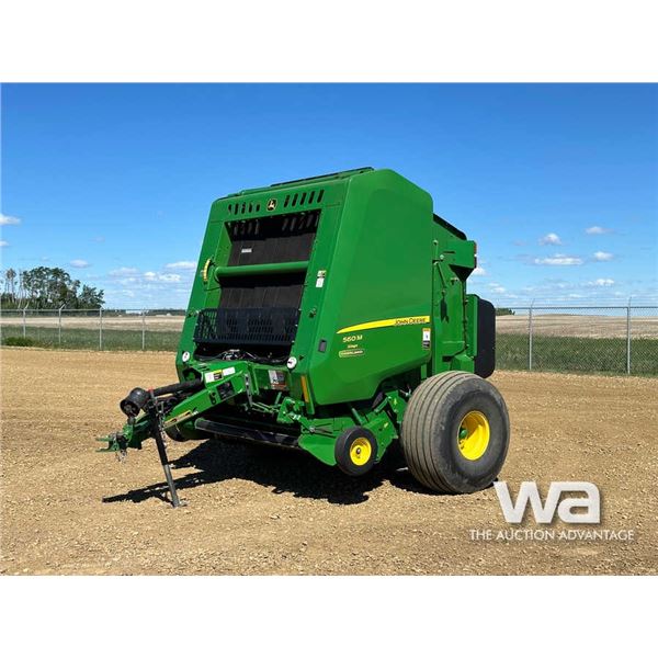2021 JOHN DEERE 560M SILAGE ROUND BALER