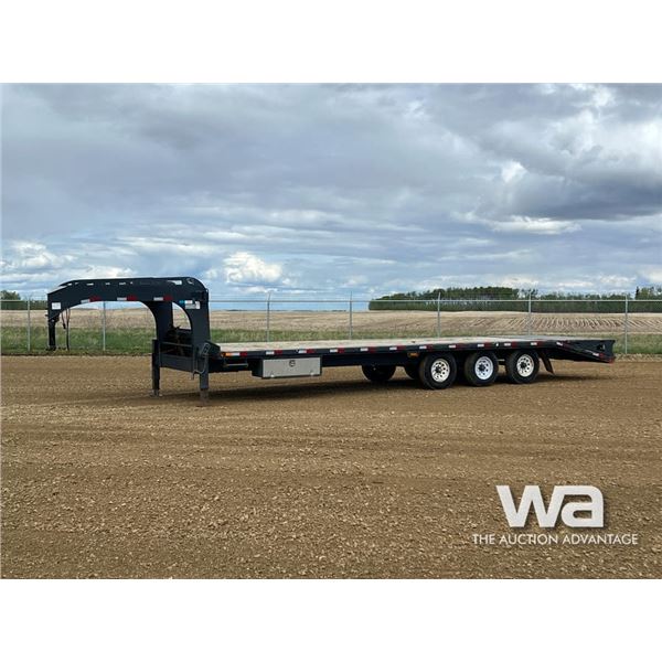 2015 PRECISION GOOSENECK TRIDEM FLATDECK TRAILER