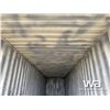 Image 8 : 2007 8 X 40 FT. SHIPPING CONTAINER