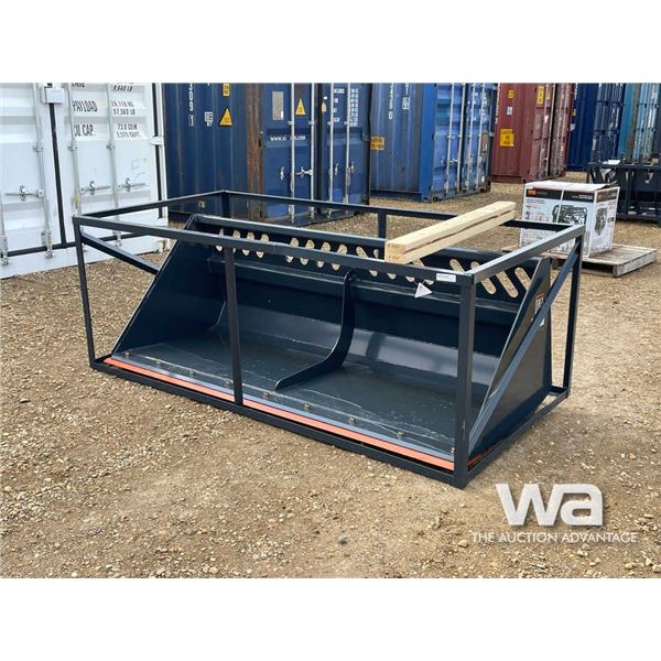 TMG 84 IN. SKID STEER SNOW BUCKET