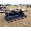 Image 2 : TMG 84 IN. SKID STEER SNOW BUCKET