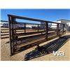 Image 4 : (5) 24 FT. 5 BAR FREE STANDING LIVESTOCK PANELS