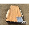 Image 3 : (45) 8 FT. CLEAR POLYCARBONATE CORRUGATED SIDING