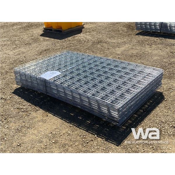 (50) WELDED WIRE FENCING PANELS