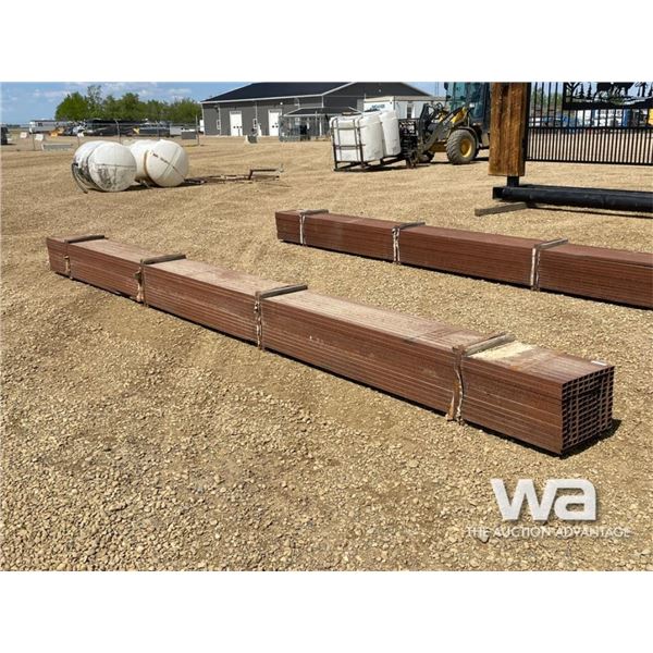 (130) 1 X 1.5 IN. TUBING