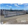 Image 2 : (28) 24.5 FT. TRUSSES & (40) SHEETS OF TIN
