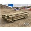 Image 2 : QTY OF 8 FT. FENCE POSTS