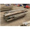 Image 2 : QTY OF 8 FT. FENCE POSTS