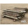 Image 3 : QTY OF 8 FT. FENCE POSTS