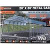 Image 5 : TMG 20 X 30 FT. METAL GARAGE CARPORT SHED