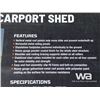 Image 6 : TMG 20 X 30 FT. METAL GARAGE CARPORT SHED