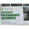 Image 2 : 6 X 8 FT. POLYCARBONATE GREENHOUSE