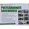 Image 2 : 8 X 10 FT. POLYCARBONATE GREENHOUSE
