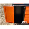 Image 7 : ORANGE/BLACK TOOL BOX WITH CASTOR WHEELS