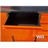 Image 8 : ORANGE/BLACK TOOL BOX WITH CASTOR WHEELS
