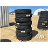 Image 3 : (8) ZWARTHZ 11R24.5 18PR TIRES