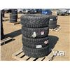 Image 2 : (4) HAIDA 35X12.50R22LT HD878R/T TIRES