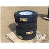 Image 3 : (4) ST235/80R16 GRIZZLY TIRES & RIMS
