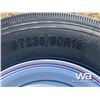 Image 7 : (4) ST235/80R16 GRIZZLY TIRES & RIMS