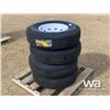 Image 2 : (4) ST235/85R16 GRIZZLY TIRES & RIMS