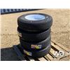 Image 2 : (4) ST235/80R16 GRIZZLY TIRES & RIMS