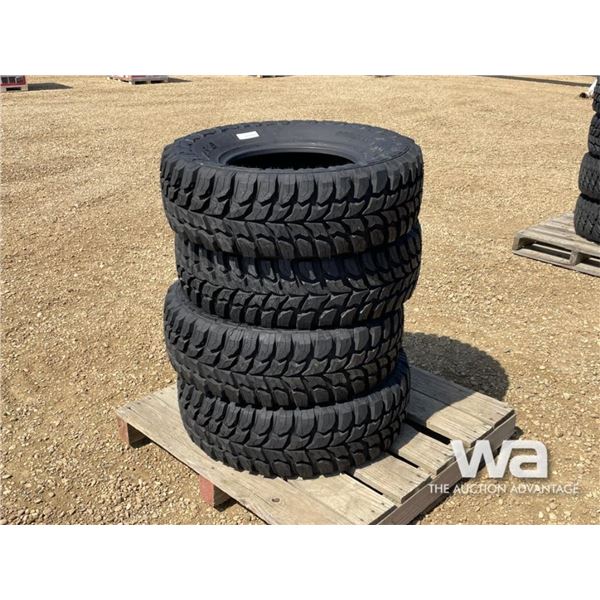 (4) LT265/75R16 GRIZZLY TIRES