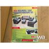 Image 2 : (7) SEAT OUTDOOR RECLINING FURNITURE SET