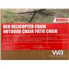 Image 2 : OUTDOOR HELICOPTER PATIO CHAIR