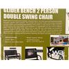Image 3 : OUTDOOR 2 PERSON GLIDER BENCH