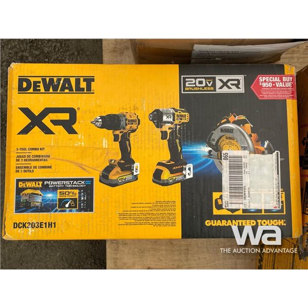 DEWALT 3-TOOL COMBO KIT