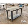 Image 2 : 58 IN. HEAVY DUTY STEEL WORK TABLE