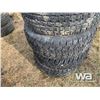 Image 5 : (4) 17 IN. TIRES & RIMS