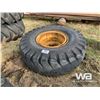 Image 1 : BRIDGESTONE 18.00-25 TIRE & RIM