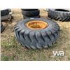 Image 2 : BRIDGESTONE 18.00-25 TIRE & RIM