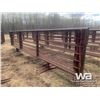 Image 2 : (5) FREESTANDING 6 X 24 FT. LIVESTOCK PANELS
