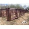 Image 2 : (5) FREESTANDING 6 X 24 FT. LIVESTOCK PANELS
