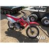 Image 2 : 2008 HONDA CRF70F DIRT BIKE