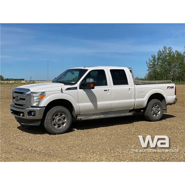 2013 FORD F350 CREW CAB PICKUP