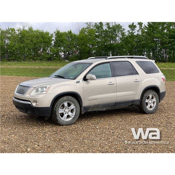 2007 GMC ACADIA 4 DOOR SUV